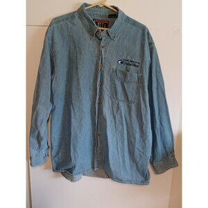 Danare  Alaska Shirt Mens XL Embroidered Nature Outdoors